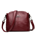 Bolsa de Couro de Alça Transversal -  Bali