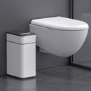 Lixeira Lata de lixo com sensor inteligente, doméstica com tampa, banheiro, cozinha, sala de estar, escritório, embalagem automática, latas de lixo de grande capacidade Lixeira(Silver,15L)