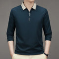 Camisa Polo Comprida Minimalista & Gola Sofisticada