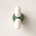 Arandela de Parede Dupla Minimalista Crema