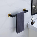 Kit Acessórios Para Banheiro Aço Inox 5 Peças