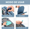 Tábua Passar Roupa Portátil Dobrável Aluminizada Praticidade Mesa
