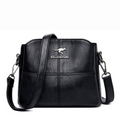 Bolsa de Couro de Alça Transversal -  Bali